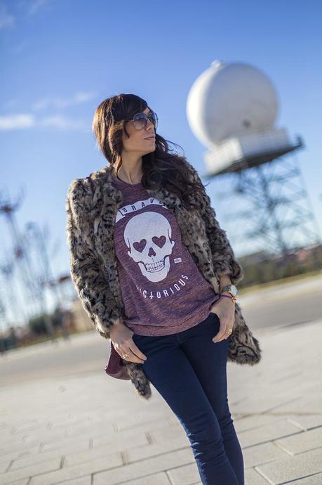 AUBERGINE SKULL