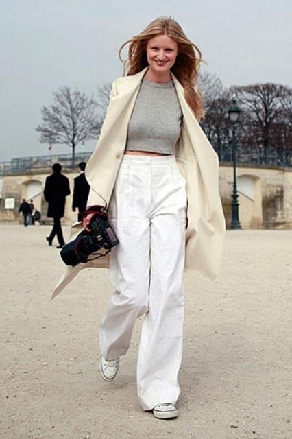 Top crop street-style