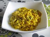 Arroz pollo cúrcuma