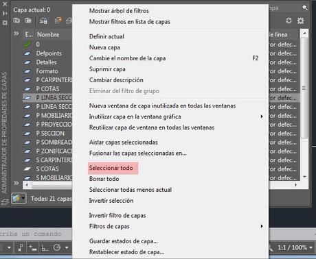 Correa Dempsey inteligente Activar/Desactivar todas las capas en Autocad - Paperblog