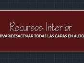 Activar/Desactivar todas capas Autocad