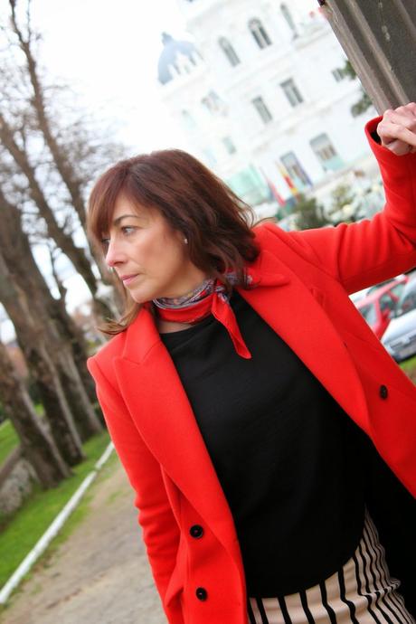 MIS LOOKS - FALDA DE RAYAS