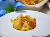 Coliflor Bacon salsa Cheddar