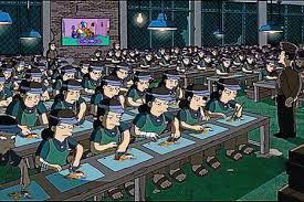 ¿Todavía existen esclavos en Corea del Sur? Esclavos coreanos version Los Simpsons