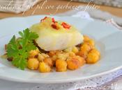 Bacalao garbanzos fritos