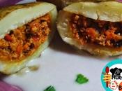 Patatas rellenas asadas