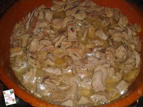 ASADURA DE CERDO EN SALSA