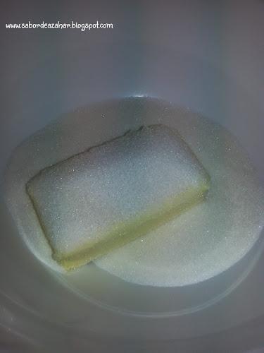 Galletas de San Valentín con corazón de cristal Galletas de San Valentín con corazón de cristal