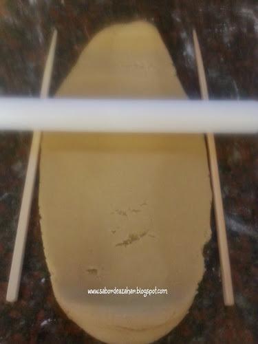 Galletas de San Valentín con corazón de cristal