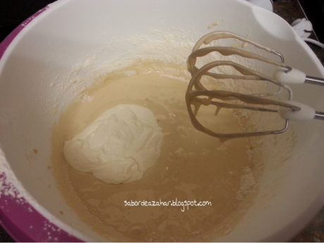 Bundt cake de vainilla y chocolate