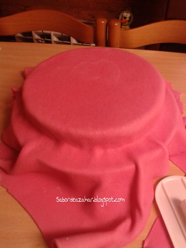 Tarta fondant Monster High