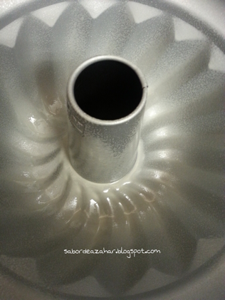 Bundt cake de chocolate