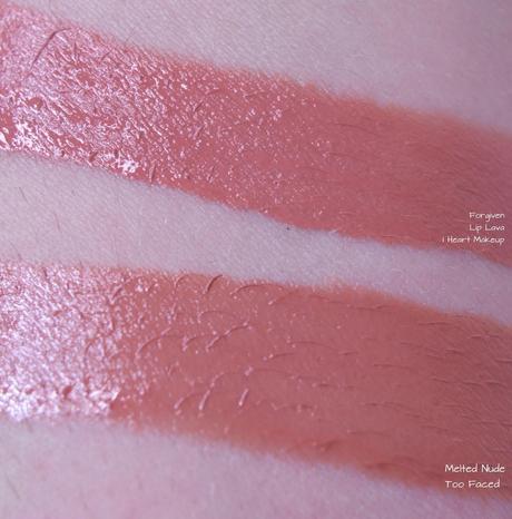 Lip Lava: Forgiven, Firestorm, Unleash, Shockwave y Tremor de I Heart Makeup