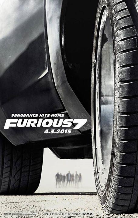 Nuevo póster de ‪#‎Furious7‬