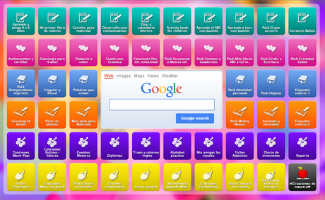 Descarga material desde Symbaloo