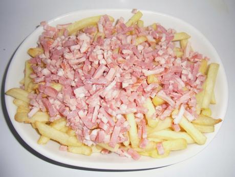 Bacon & cheese fries
