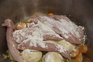 pollo y1 Lomitos de pollo con champiñón