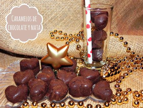 CARAMELOS DE CHOCOLATE Y NATA