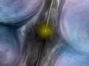 Tormenta anula formación estelar alrededor agujero negro supermasivo