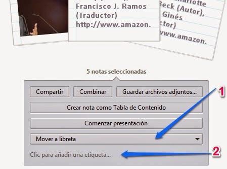 Evernote. Experimentando con el potencial de los tags Evernote. Experimentando con el potencial de los tags