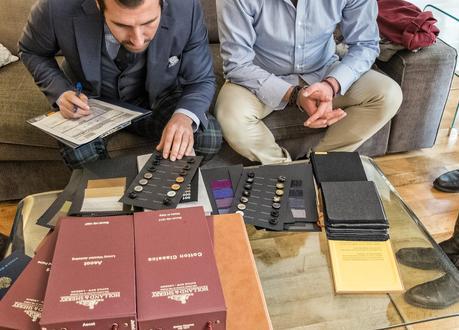 Cuando se disfruta trabajando… -Primer Trunk Show Haberdashers & SinAbrochar Sevilla-