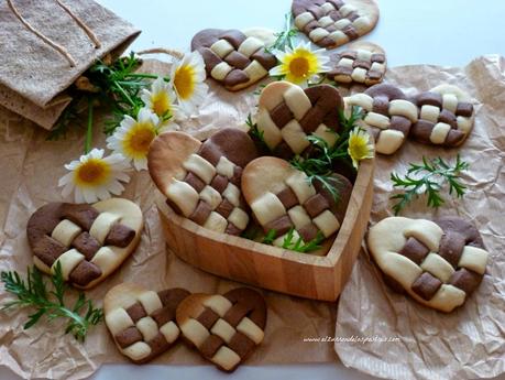 Galletas Corazón Entrelazado San Valentín'15