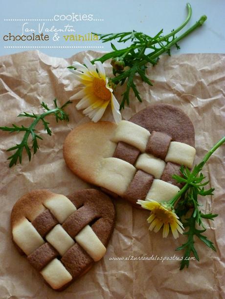 Galletas Corazón Entrelazado San Valentín'15