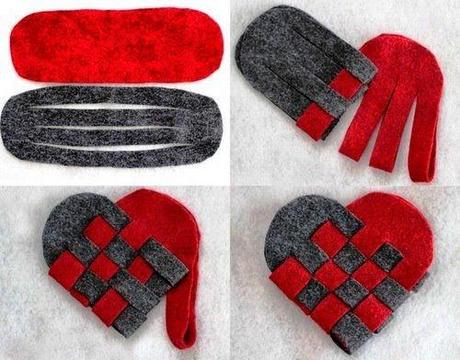 Galletas Corazón Entrelazado San Valentín'15