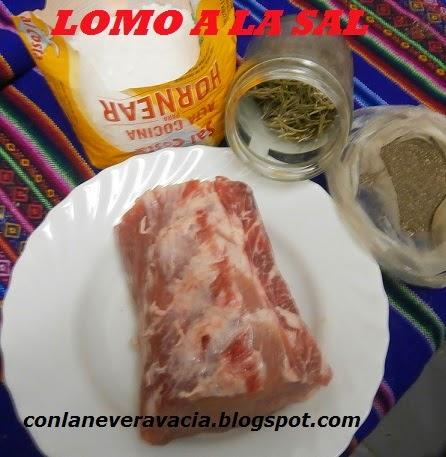 CABEZA DE LOMO A LA SAL