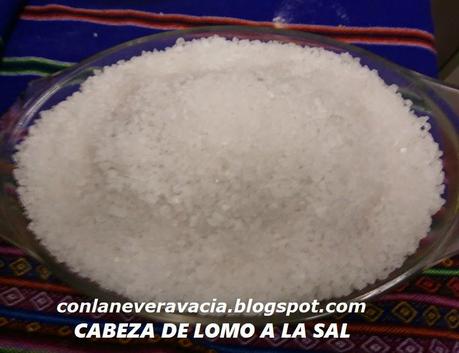 CABEZA DE LOMO A LA SAL