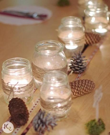 Woodland inspired dinner #tablescape