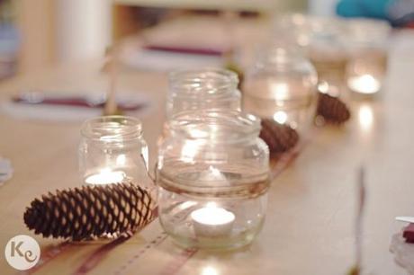 Woodland inspired dinner #tablescape