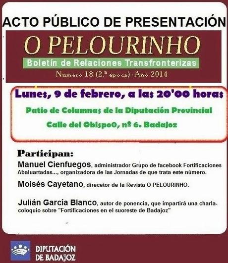 PRESENTANDO EN BADAJOZ “O PELOURINHO” Nº 18 Presentación ...