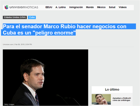 La estupidez insiste siempre: Marco Rubio es la confirmación La estupidez insiste siempre: Marco Rubio es la confirmación