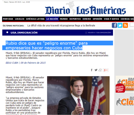 La estupidez insiste siempre: Marco Rubio es la confirmación La estupidez insiste siempre: Marco Rubio es la confirmación