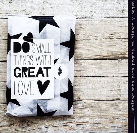 Blanco y negro para peques: habitaciones geniales