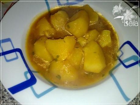 Patatas con ajos Patatas con ajos