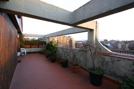 terraza grande piso venta bibio gijon agencia la playa