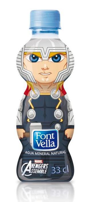 Frozen y Los Vengadores llegan a las nuevas botellas de Font Vella Frozen y Los Vengadores llegan a las nuevas botellas de Font Vella