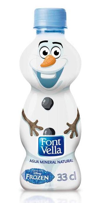 Frozen y Los Vengadores llegan a las nuevas botellas de Font Vella Frozen y Los Vengadores llegan a las nuevas botellas de Font Vella
