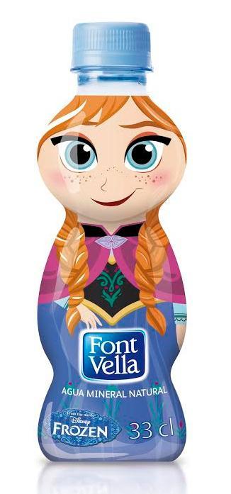 Frozen y Los Vengadores llegan a las nuevas botellas de Font Vella Frozen y Los Vengadores llegan a las nuevas botellas de Font Vella