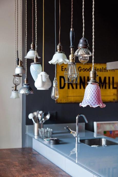 Piezas de mercadillo conjugadas con mucho arte en un loft neoyorquino