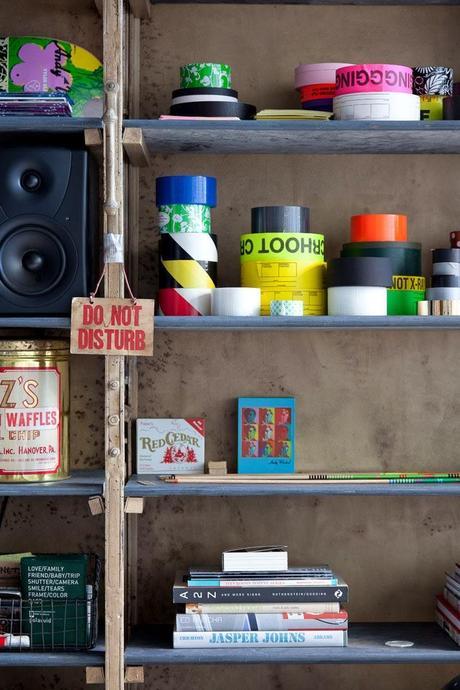 Piezas de mercadillo conjugadas con mucho arte en un loft neoyorquino
