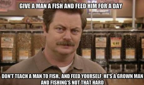 10 razones para amar a Ron Swanson - Parks and Recreation