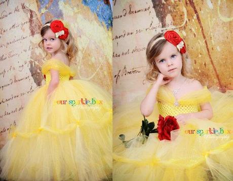 Falda de tul sin coser disfraz-bella-mamiclic