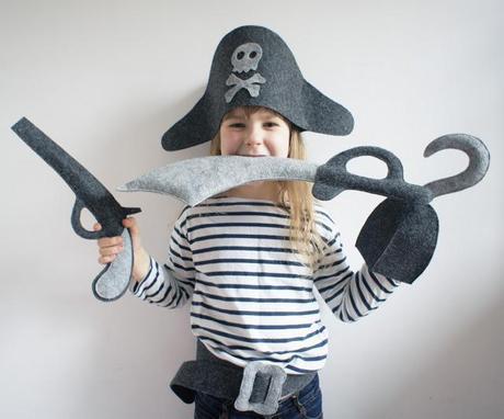 Complementos de fieltro para Carnaval Complementos de fieltro para Carnaval