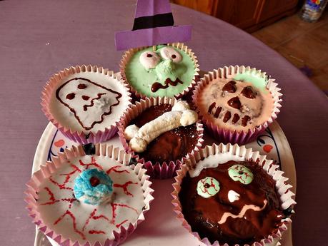 SWEET HALLOWEEN! (Cupcakes sin huevo)
