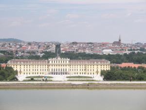 Palacio Schonbrunn con unas vistas espectaculares de Viena