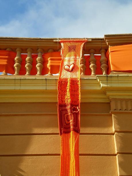 Tejiendo la Ciudad. VII Acción. En contra de la Violencia de género. Alameda de Hércules