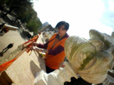 Tejiendo la Ciudad. VII Acción. En contra de la Violencia de género. Alameda de Hércules